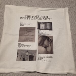 Taylor Swift Pillow Case Cover Tortured Poets Department